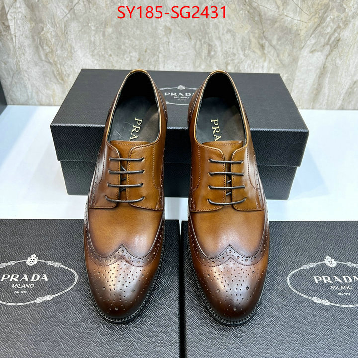 Men shoes-Prada best site for replica ID: SG2431 $: 185USD