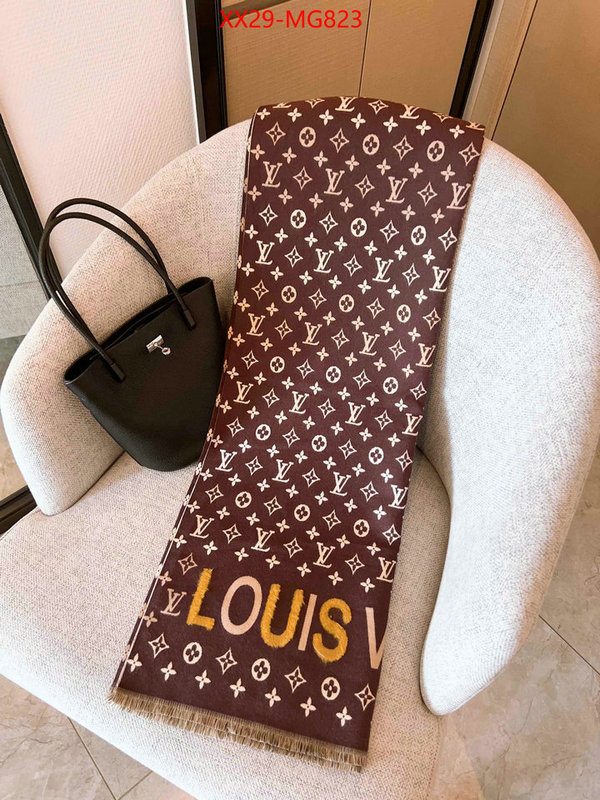 Scarf-LV can you buy knockoff ID: MG823 $: 29USD