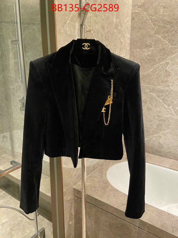 Clothing-Chanel where to buy replicas ID: CG2589 $: 135USD