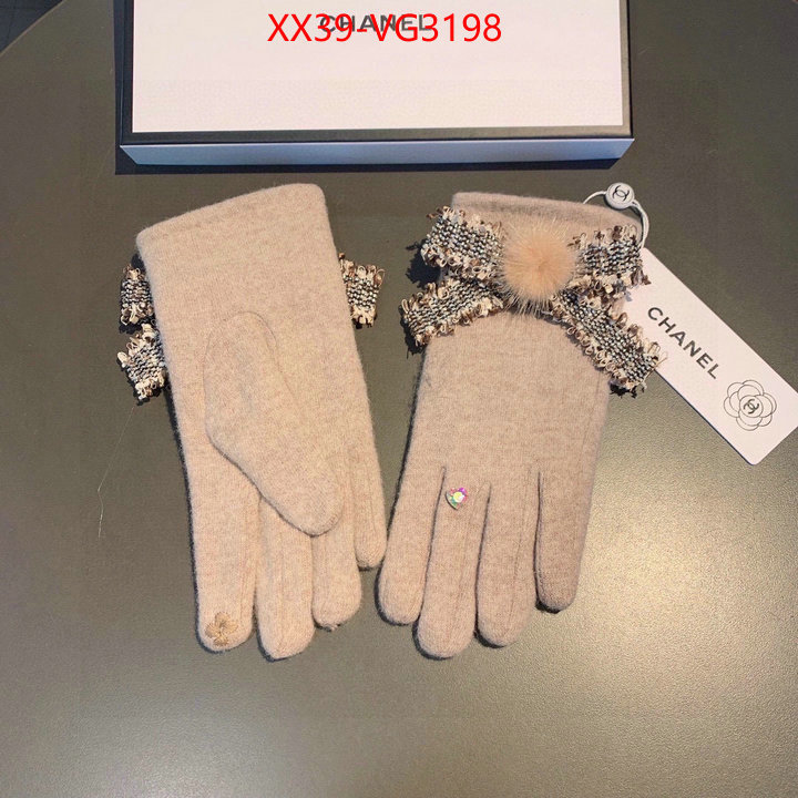 Gloves-Chanel luxury shop ID: VG3198 $: 39USD