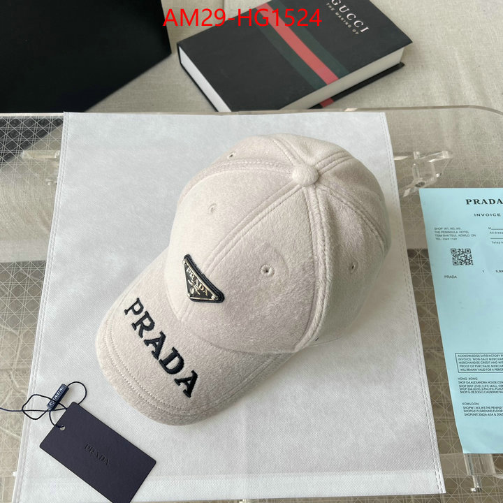 Cap (Hat)-Prada high quality designer replica ID: HG1524 $: 29USD