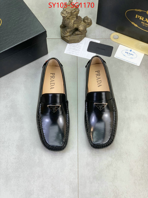 Men shoes-Prada top quality fake ID: SG1170 $: 105USD