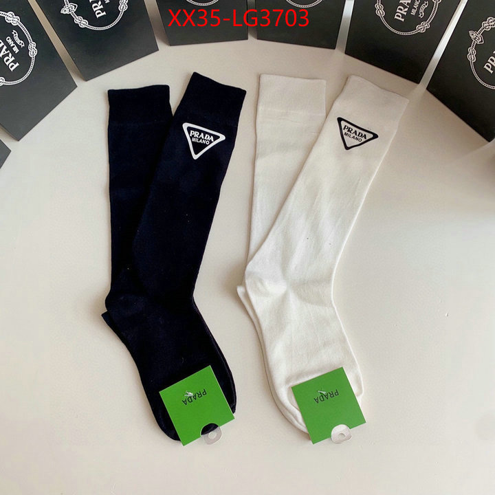 Sock-Prada top quality ID: LG3703 $: 35USD