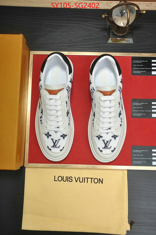 Men Shoes-LV luxury shop ID: SG2402 $: 105USD