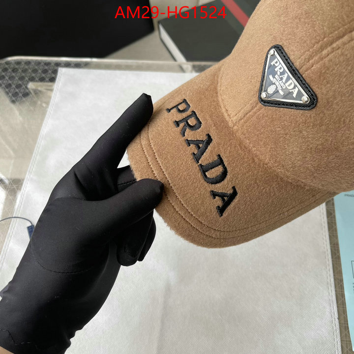 Cap (Hat)-Prada high quality designer replica ID: HG1524 $: 29USD