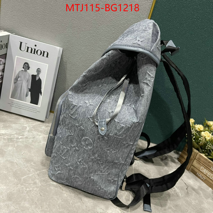 LV Bags(4A)-Backpack- high quality perfect ID: BG1218 $: 115USD