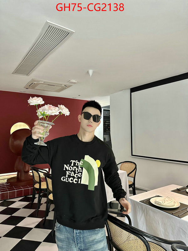 Clothing-Gucci where should i buy replica ID: CG2138 $: 75USD