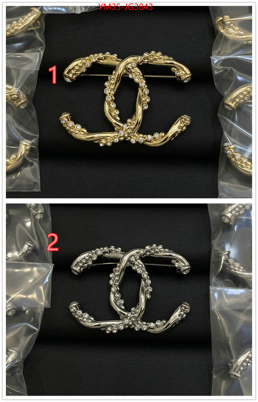Jewelry-Chanel best wholesale replica ID: JG3843 $: 35USD