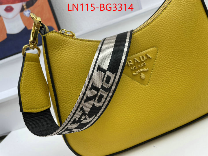 Prada Bags (4A)-Diagonal- new ID: BG3314 $: 115USD