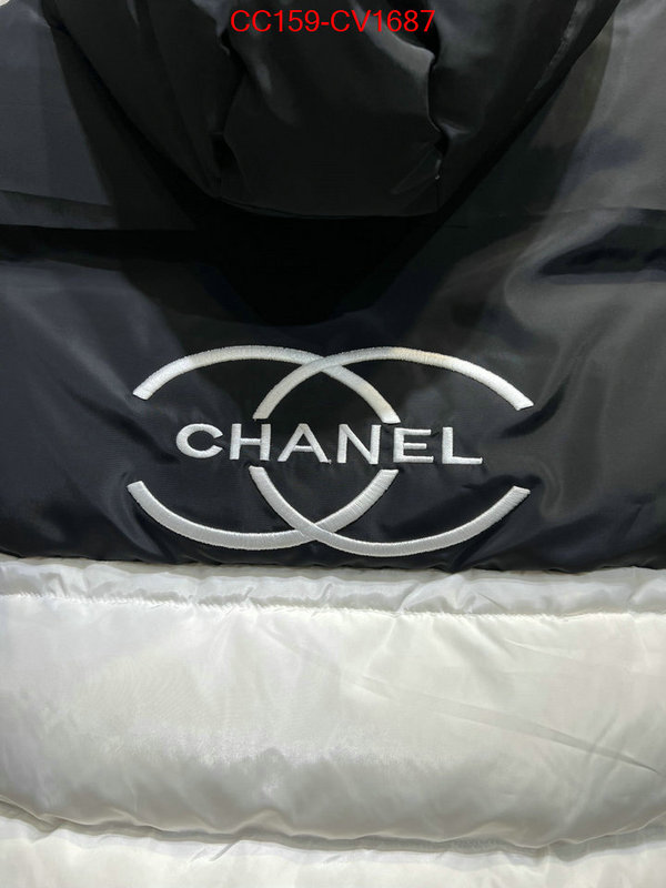 Down jacket Women-Chanel what ID: CV1687 $: 159USD