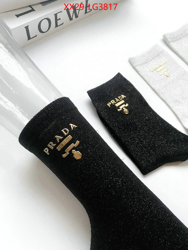 Sock-Prada buy high-quality fake ID: LG3817 $: 29USD