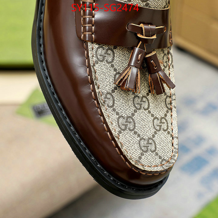 Men Shoes-Gucci aaaaa+ quality replica ID: SG2474 $: 115USD