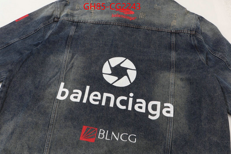 Clothing-Balenciaga where can you buy a replica ID: CG2243 $: 85USD