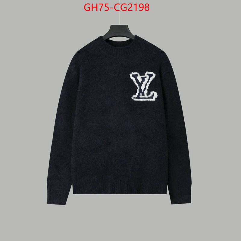 Clothing-LV wholesale imitation designer replicas ID: CG2198 $: 75USD