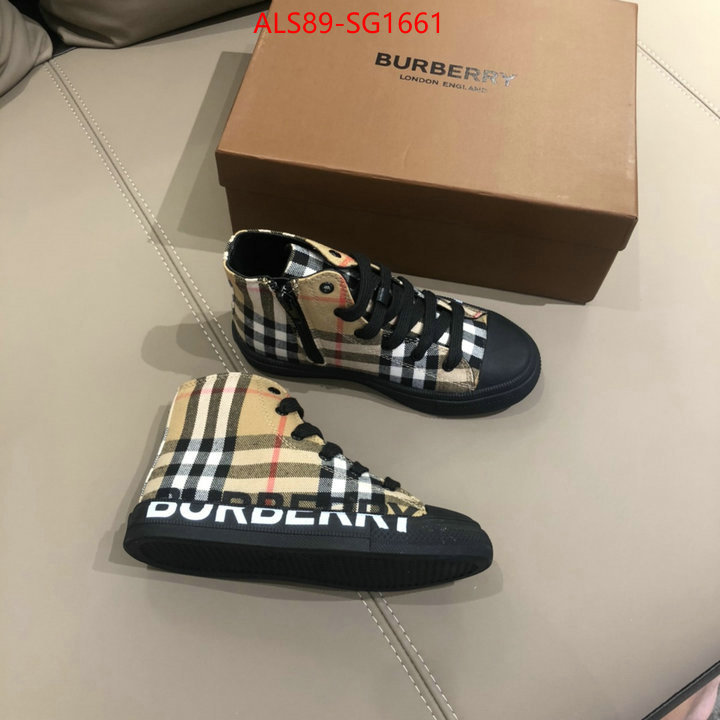 Kids shoes-Burberry 2023 aaaaa replica 1st copy ID: SG1661 $: 89USD