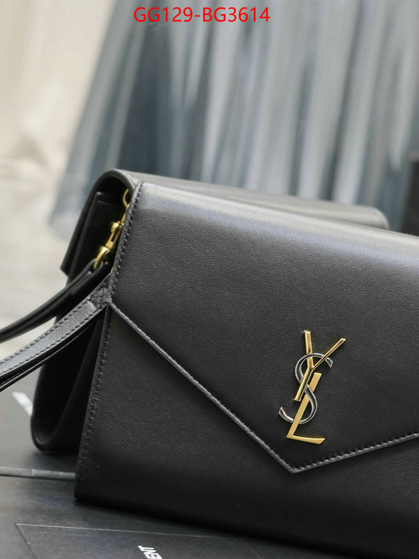 YSL Bags(TOP)-Clutch- high quality happy copy ID: BG3614 $: 129USD