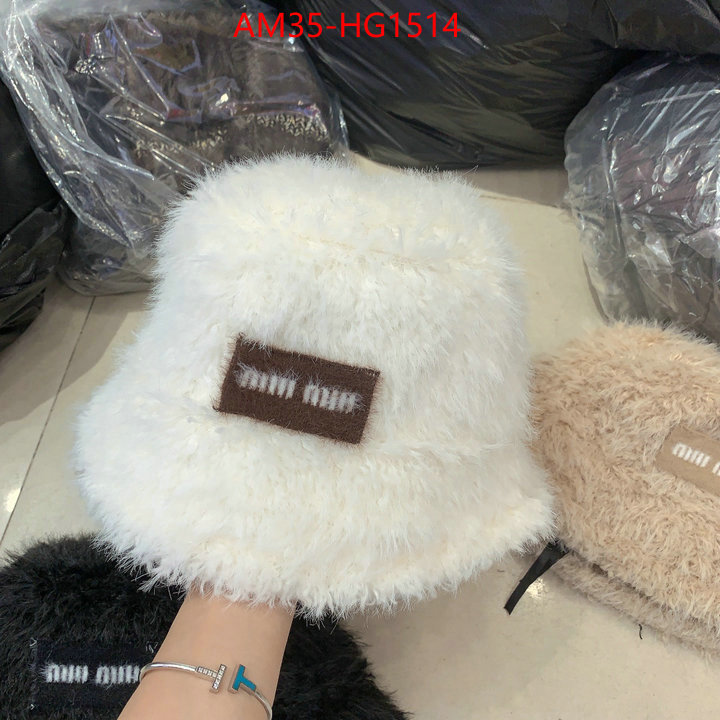 Cap(Hat)-Miu Miu replcia cheap from china ID: HG1514 $: 35USD