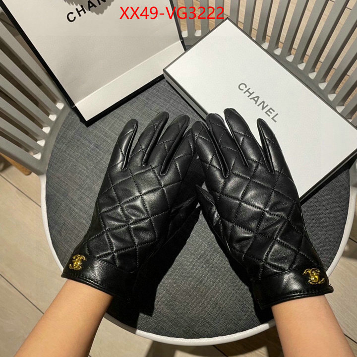 Gloves-Chanel replcia cheap from china ID: VG3222 $: 49USD