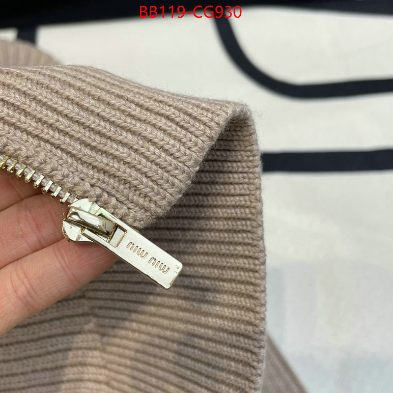 Clothing-MIU MIU the best quality replica ID: CG930 $: 119USD