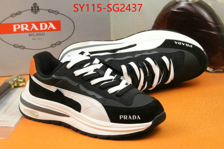 Men shoes-Prada best quality fake ID: SG2437 $: 115USD