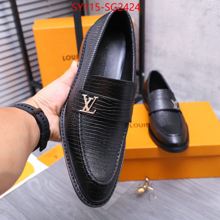 Men Shoes-LV top quality ID: SG2424 $: 115USD