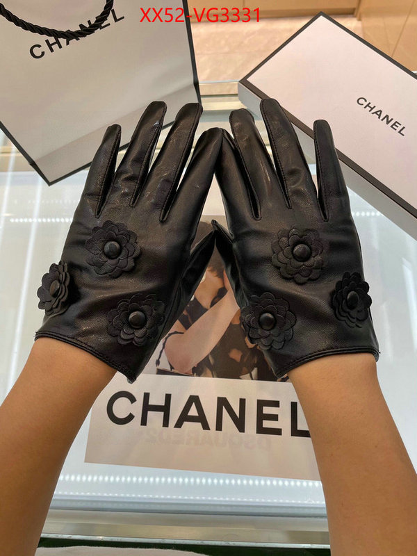 Gloves-Chanel good ID: VG3331 $: 52USD