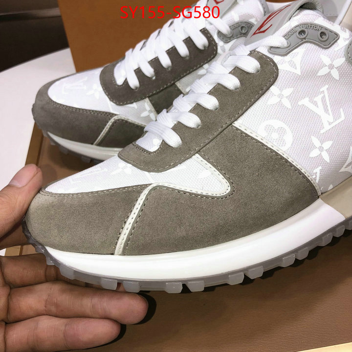 Men Shoes-LV aaaaa class replica ID: SG580 $: 155USD