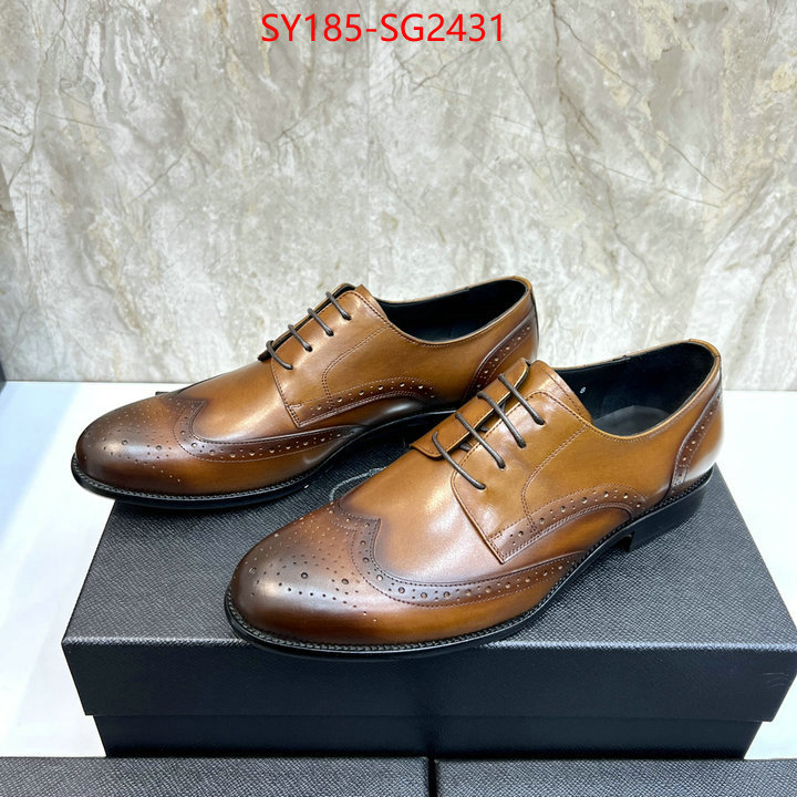 Men shoes-Prada best site for replica ID: SG2431 $: 185USD