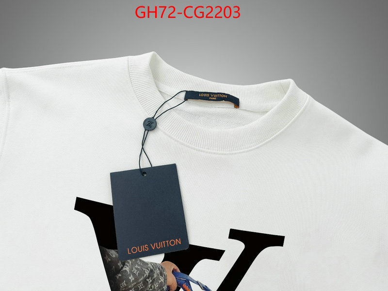 Clothing-LV wholesale replica shop ID: CG2203 $: 72USD