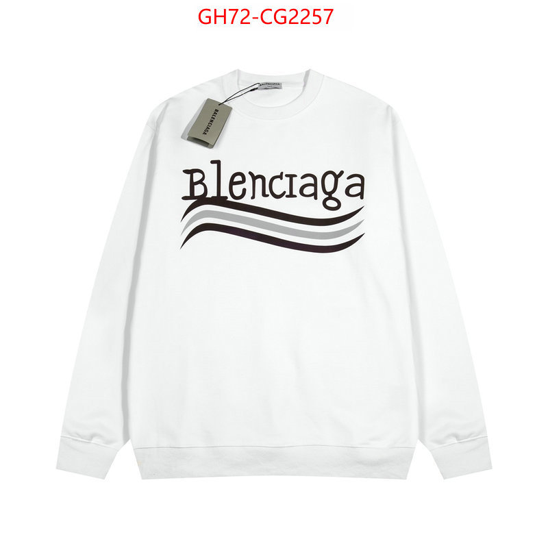 Clothing-Balenciaga china sale ID: CG2257 $: 72USD