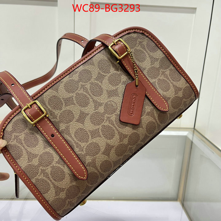 Coach Bags(4A)-Handbag- best replica new style ID: BG3293 $: 89USD