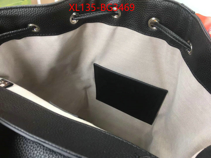 Gucci Bags(4A)-Backpack- top perfect fake ID: BG3469 $: 135USD