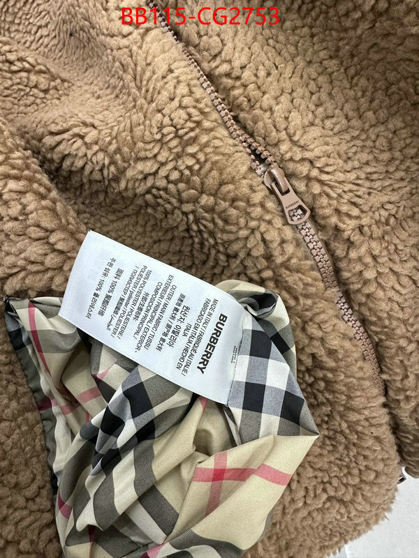 Clothing-Burberry fake cheap best online ID: CG2753 $: 115USD