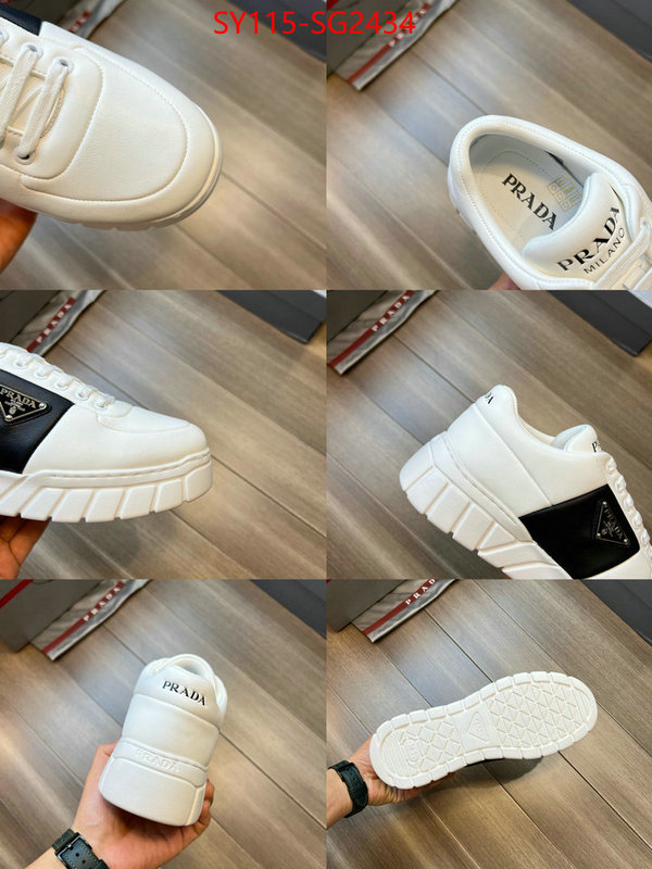 Men shoes-Prada fake ID: SG2434 $: 115USD