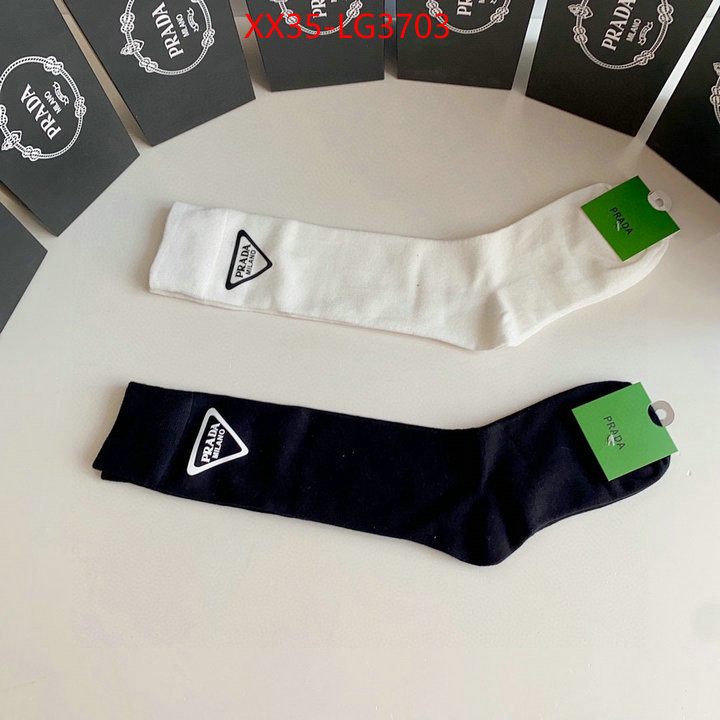 Sock-Prada top quality ID: LG3703 $: 35USD