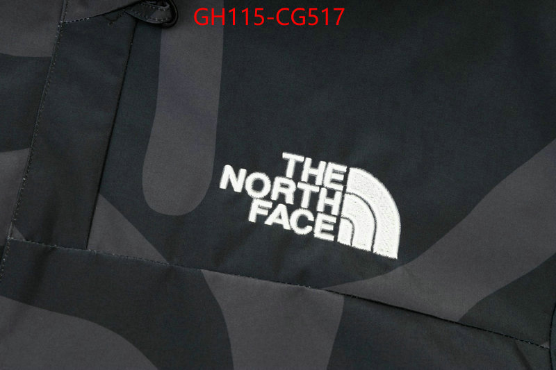 Clothing-The North Face replica for cheap ID: CG517 $: 115USD