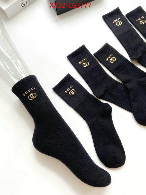 Sock-Gucci where can i buy ID: LG3777 $: 32USD