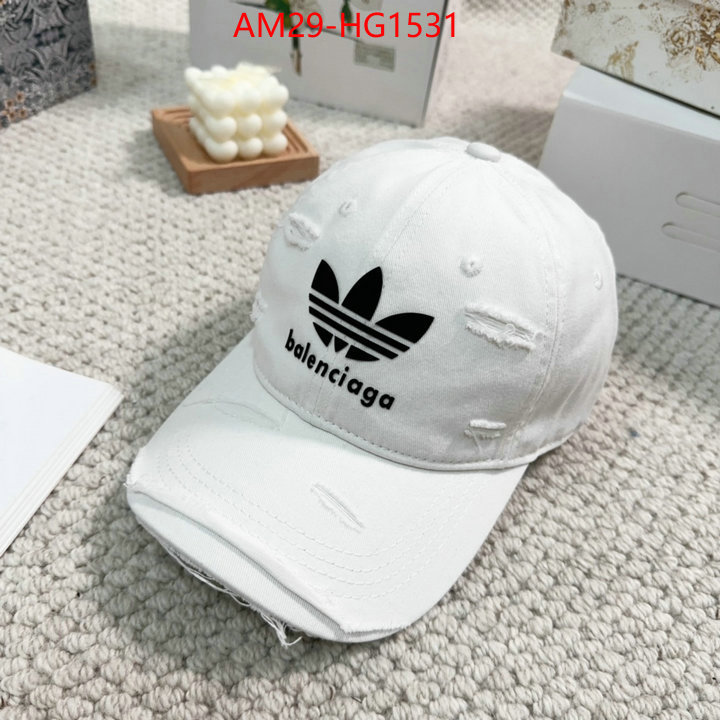 Cap(Hat)-Balenciaga cheap replica designer ID: HG1531 $: 29USD