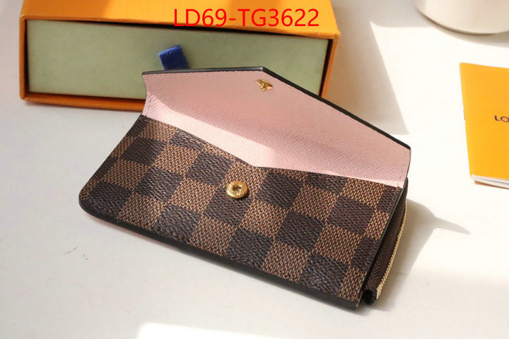 LV Bags(TOP)-Wallet best knockoff ID: TG3622 $: 69USD