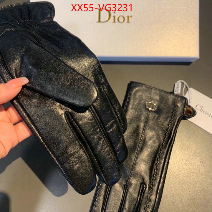 Gloves-Dior best wholesale replica ID: VG3231 $: 55USD