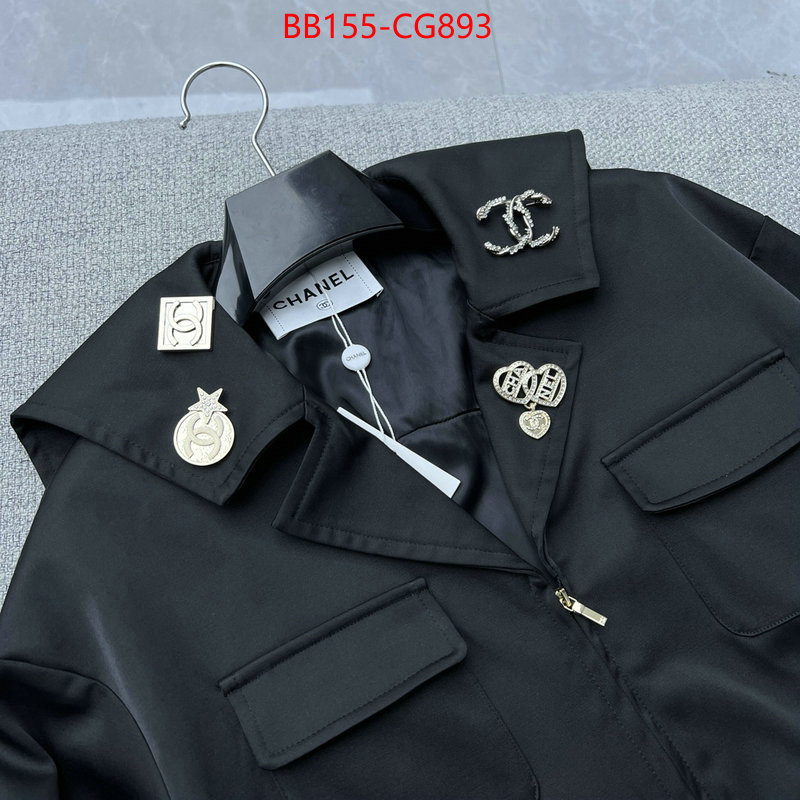 Clothing-Chanel can i buy replica ID: CG893 $: 155USD