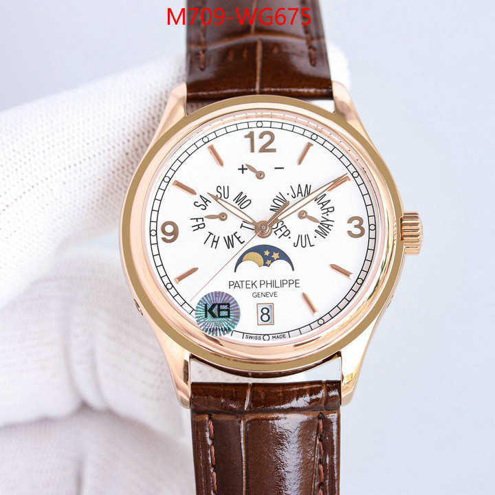 Watch(TOP)-Patek Philippe buy the best high quality replica ID: WG675 $: 709USD