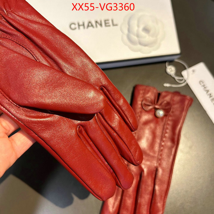 Gloves-Chanel replica designer ID: VG3360 $: 55USD