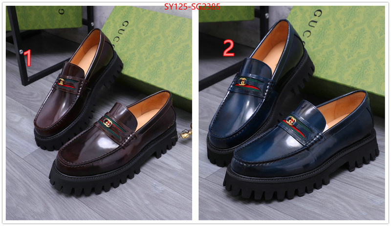 Men Shoes-Gucci 2023 perfect replica designer ID: SG2385 $: 125USD