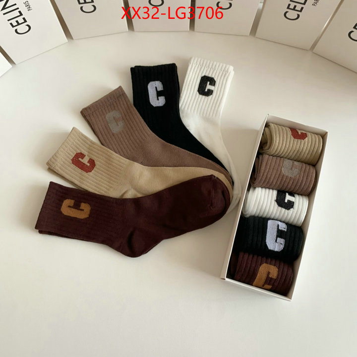 Sock-CELINE replcia cheap ID: LG3706 $: 32USD