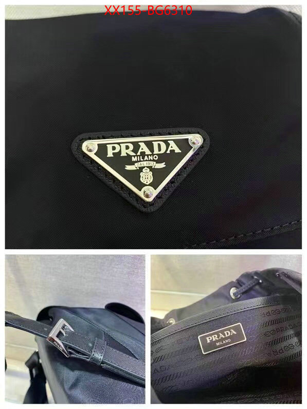 Prada Bags (TOP)-Backpack- aaaaa customize ID: BG6310 $: 155USD,