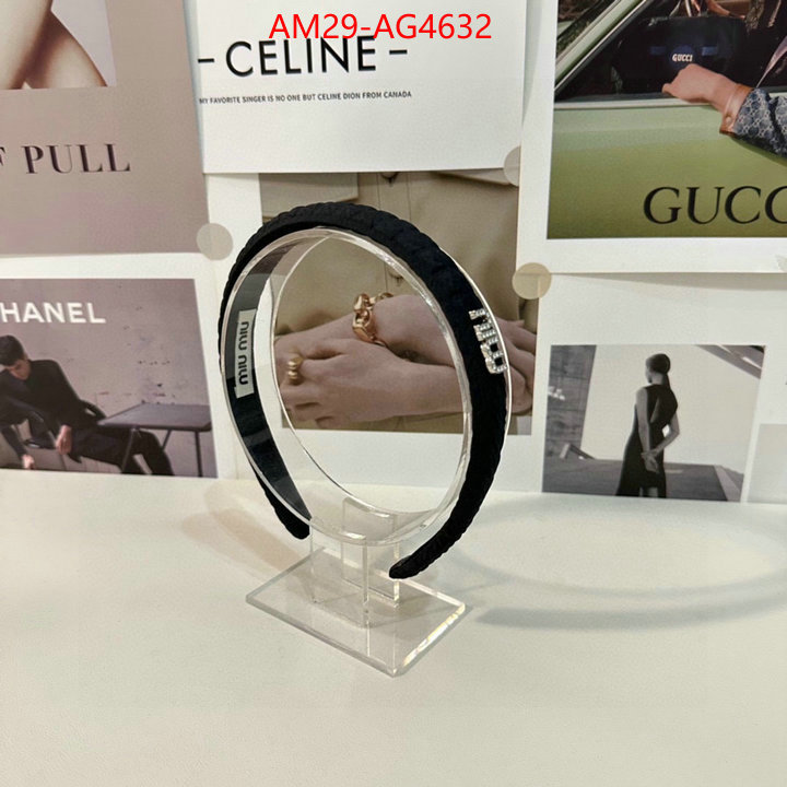 Hair band-MIU MIU how to find replica shop ID: AG4632 $: 29USD