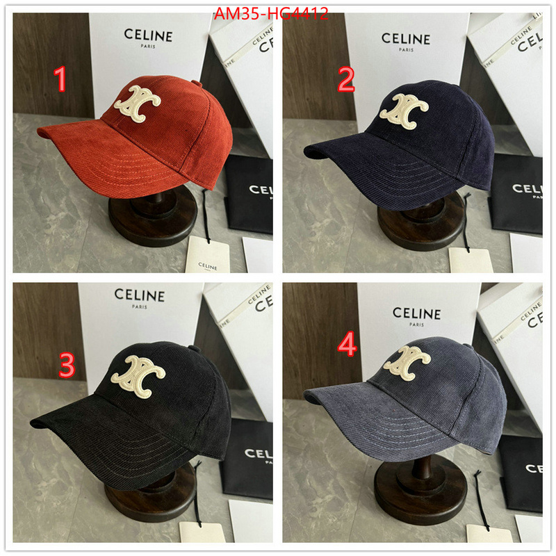 Cap(Hat)-Celine can you buy knockoff ID: HG4412 $: 35USD