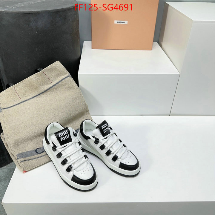 Women Shoes-Miu Miu buy top high quality replica ID: SG4691 $: 125USD