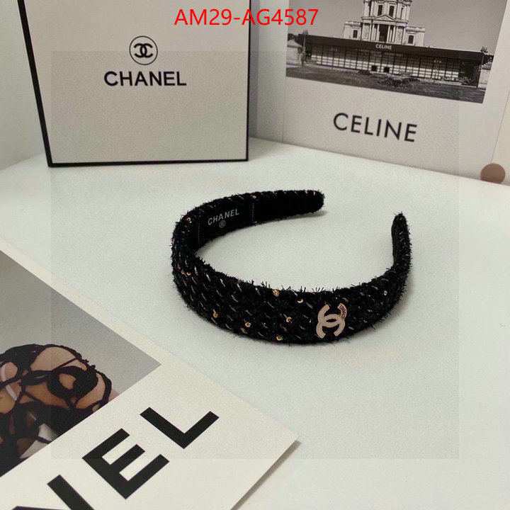 Hair band-Chanel cheap replica ID: AG4587 $: 29USD